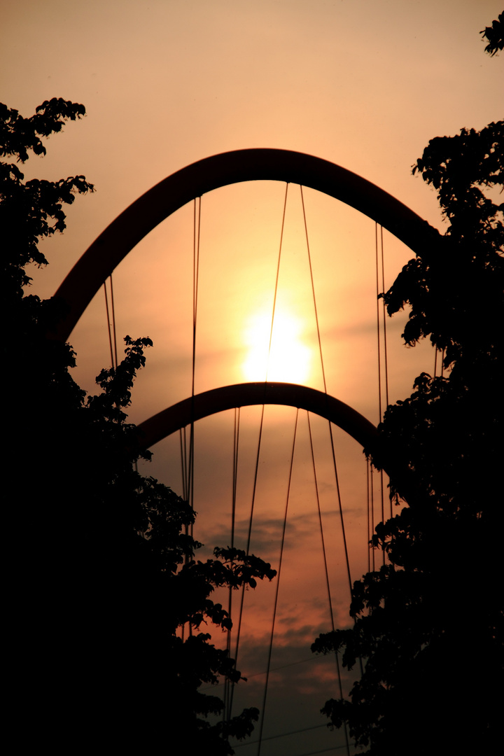 Sonnenuntergang in Essen