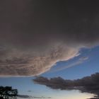 Sonnenuntergang in Etosha