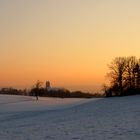 Sonnenuntergang in Eugenbach bei Altdorf