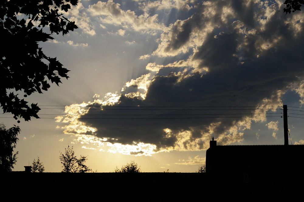 Sonnenuntergang in Euskirchen