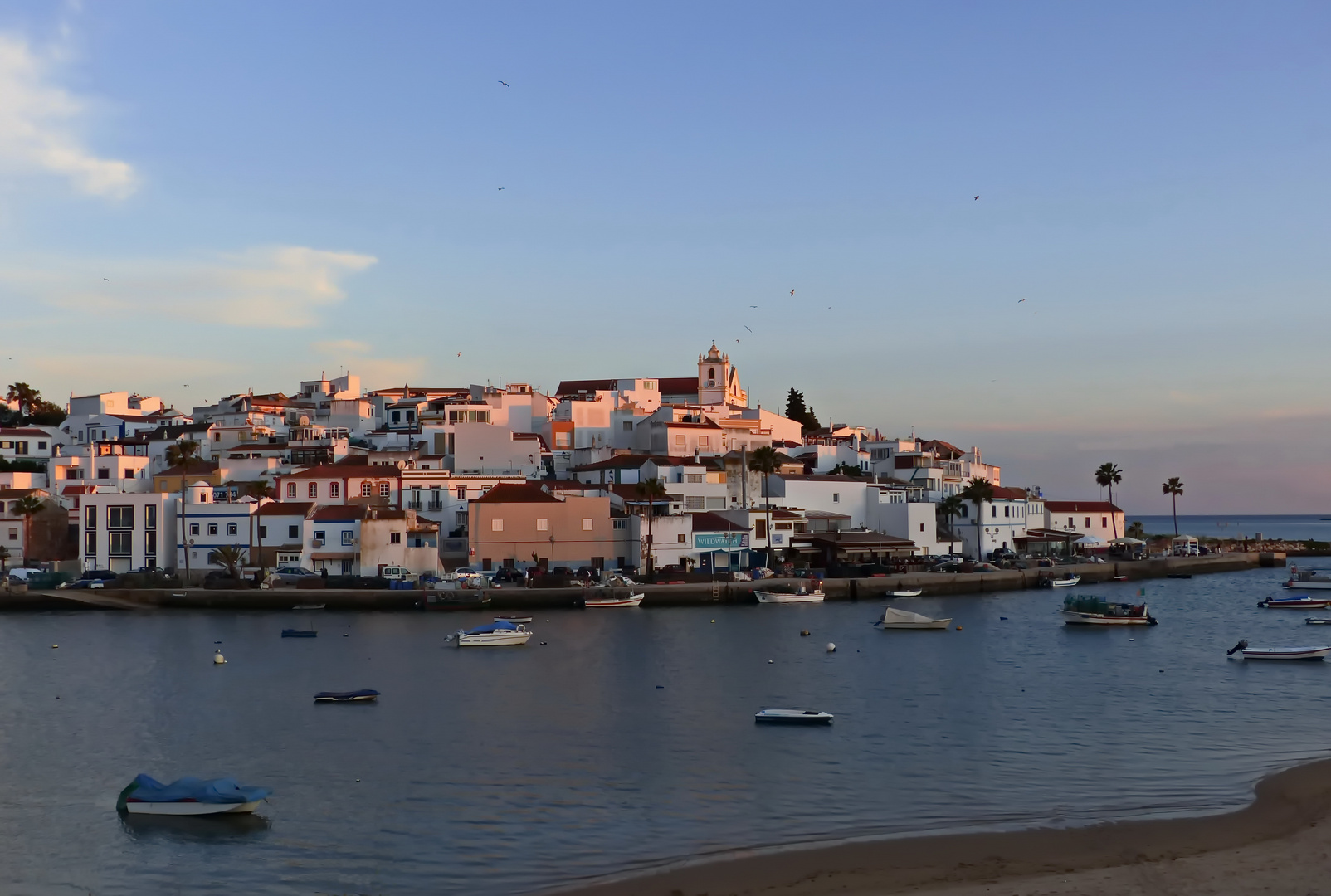 Sonnenuntergang in Ferragudo