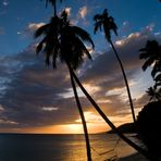 Sonnenuntergang in Fiji