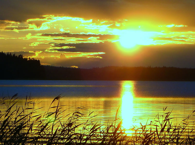 Sonnenuntergang in Finnland 4