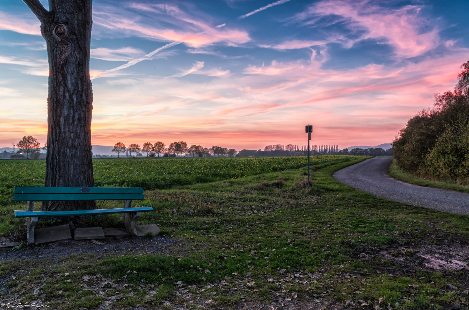 Sonnenuntergang in Fischbeck