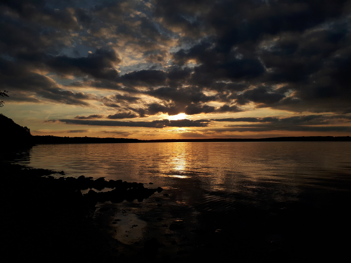 sonnenuntergang in flensburg