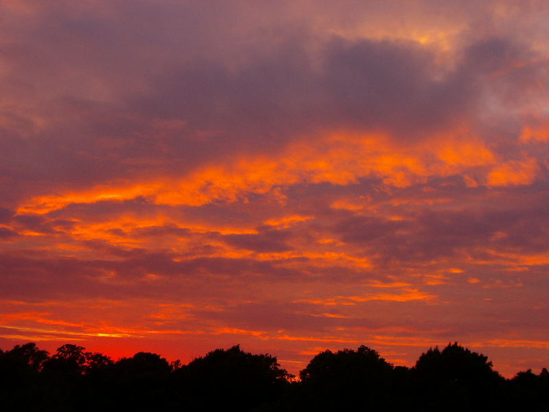 Sonnenuntergang in Flensburg