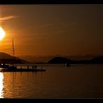 Sonnenuntergang in Florø