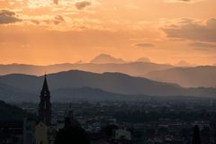 Sonnenuntergang in Florenz 2