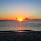 Sonnenuntergang in Florida, am Golf von Mexiko