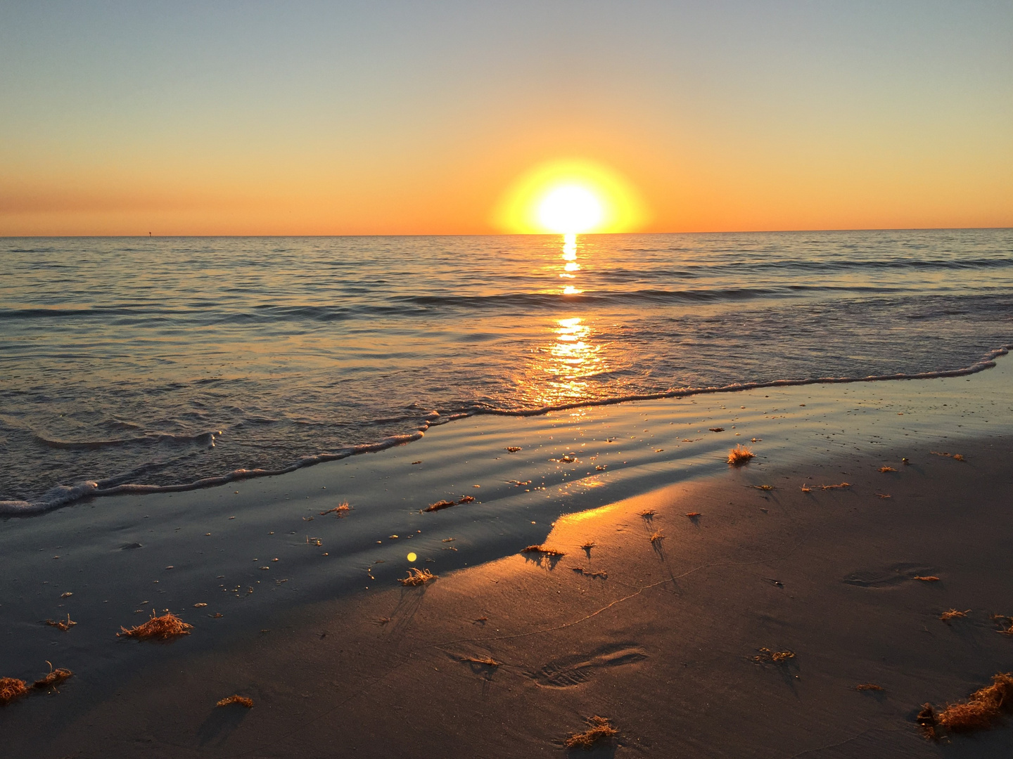 Sonnenuntergang in Florida Siesta Key