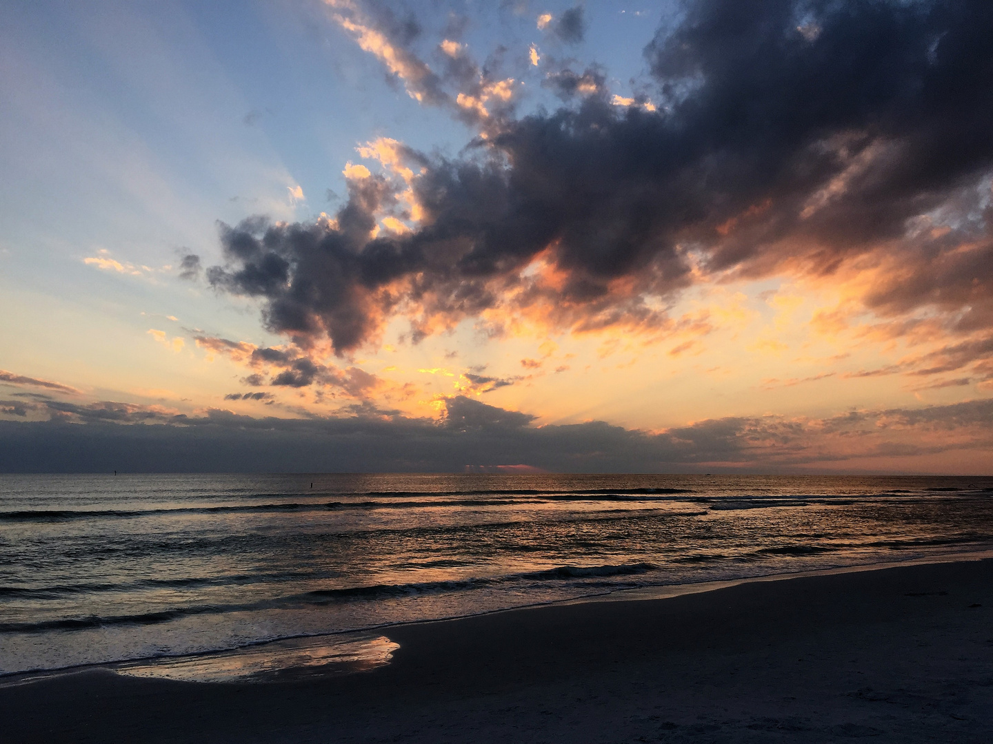 Sonnenuntergang in Florida Siesta Key