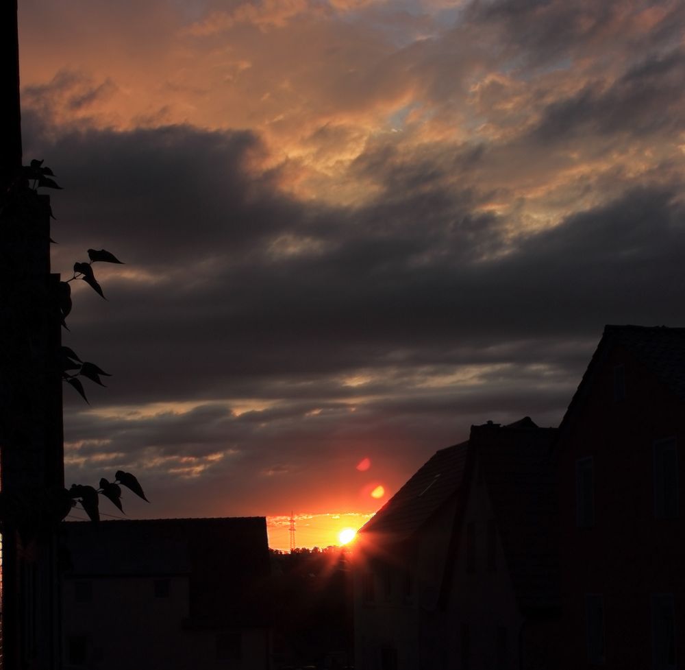 Sonnenuntergang in Frankenbach