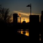 Sonnenuntergang in Frankfurt am Main