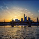 Sonnenuntergang in Frankfurt am Main