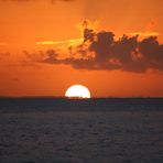 Sonnenuntergang in Frankreich