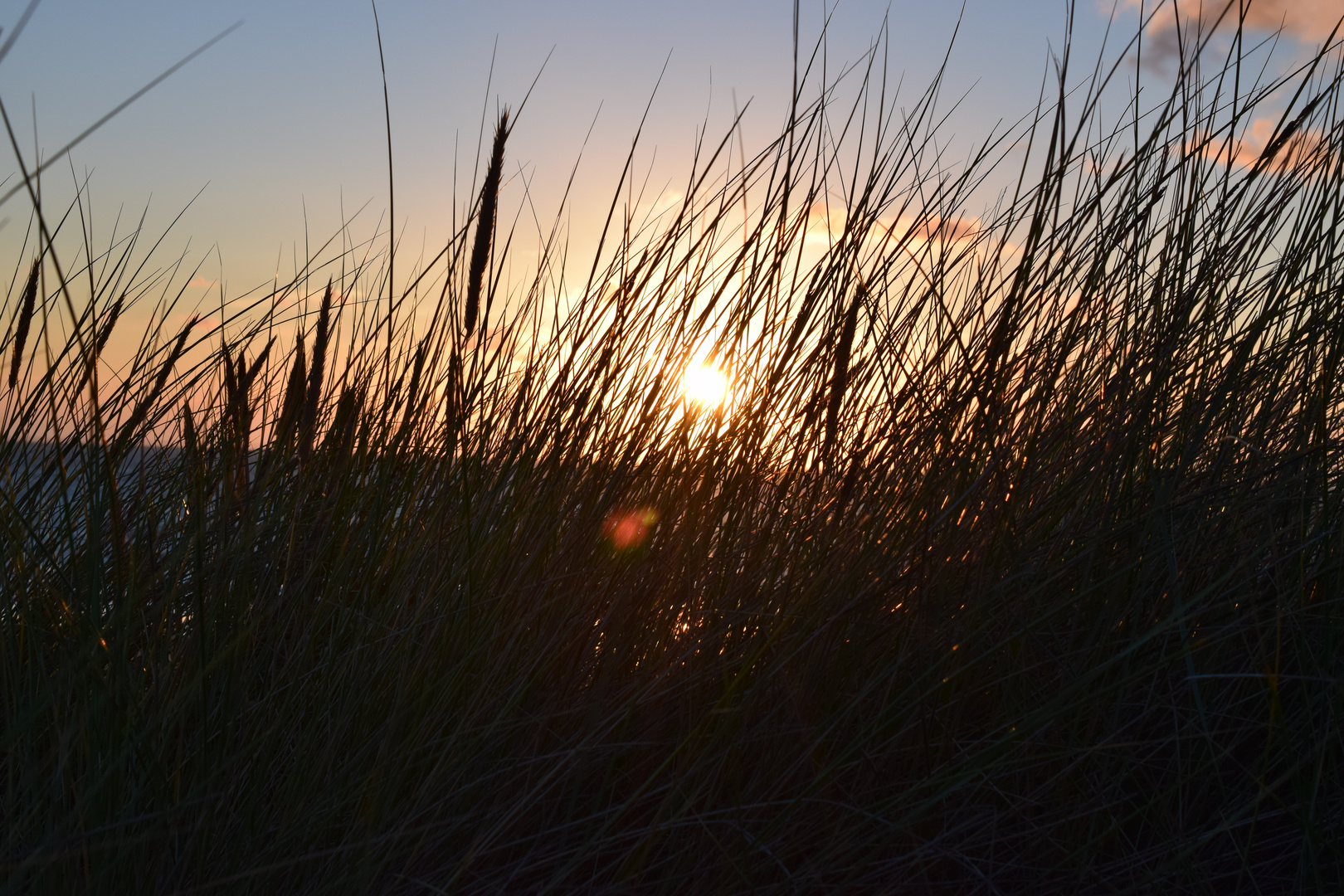 Sonnenuntergang in Frankreich