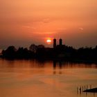 Sonnenuntergang in Friedrichshafen