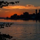 Sonnenuntergang in Friedrichshafen