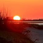 Sonnenuntergang in Friesland