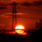 Sonnenuntergang in Friesland (NL)