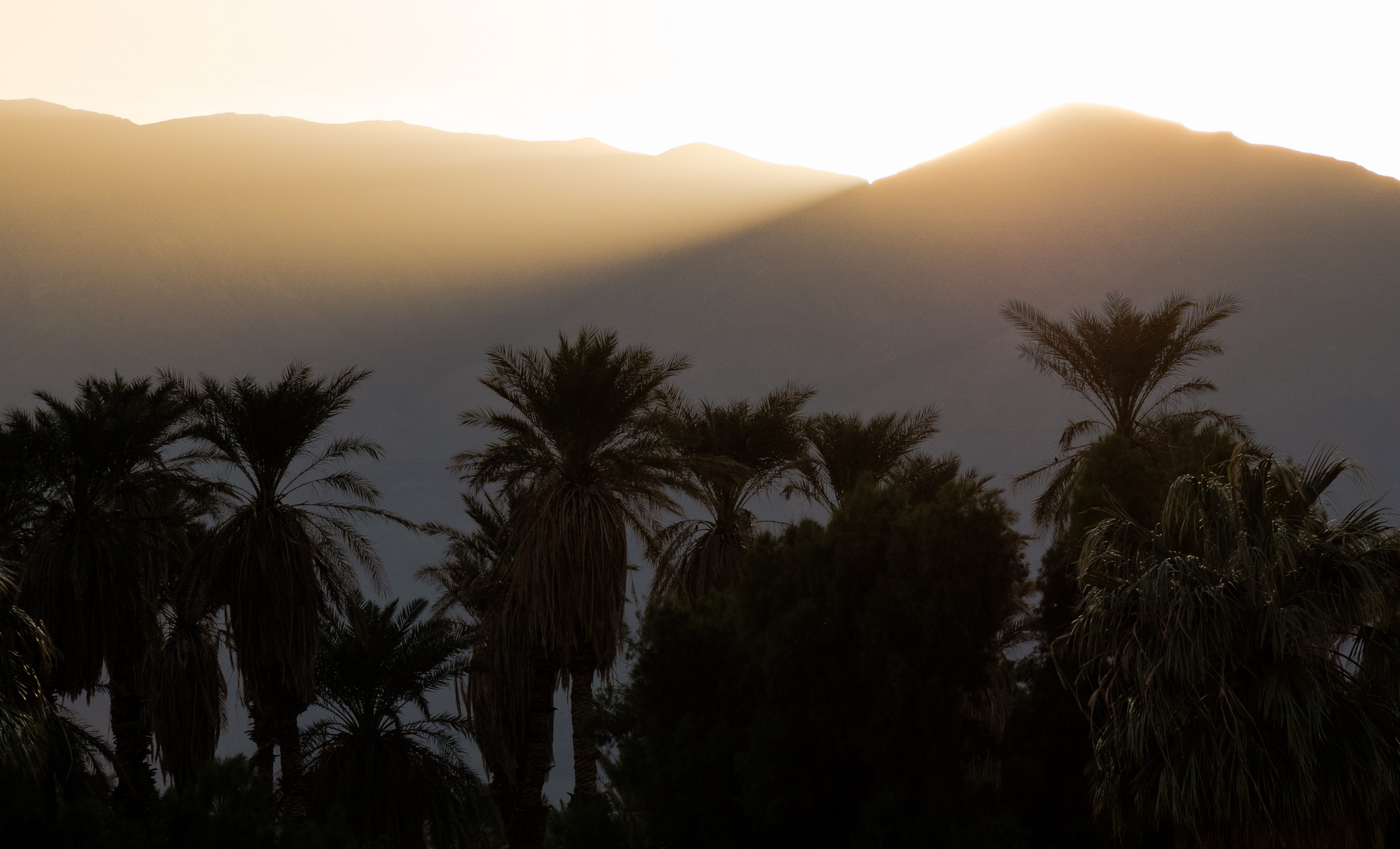 Sonnenuntergang in Furnace Creek