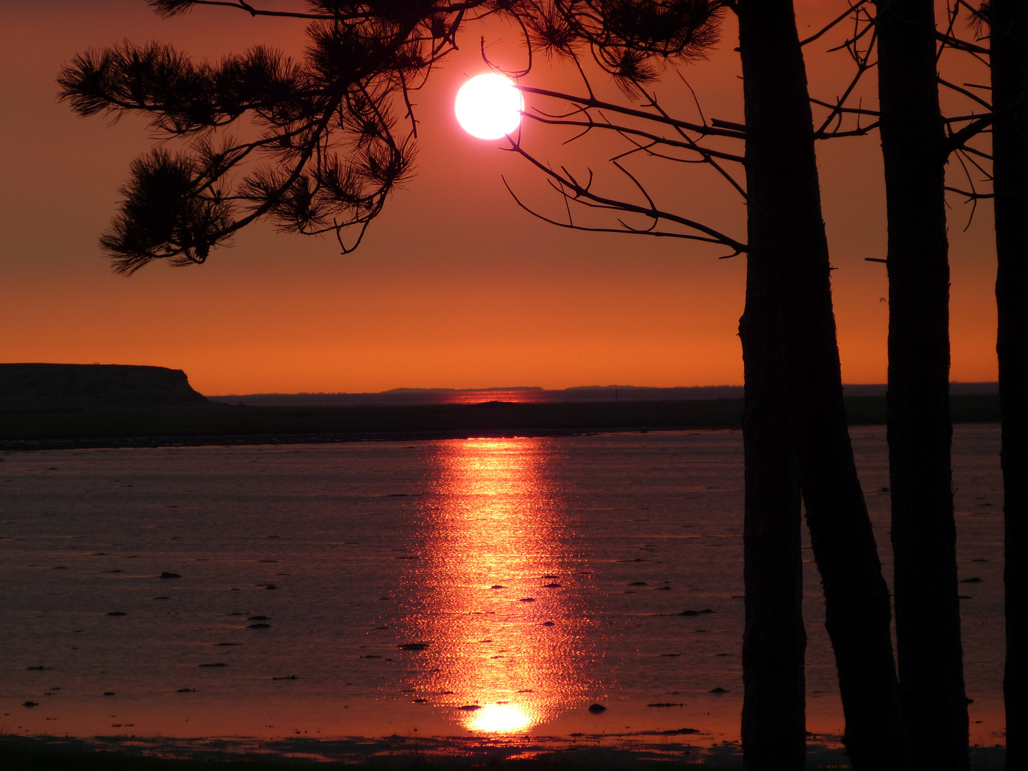 Sonnenuntergang in Fyns Hoved