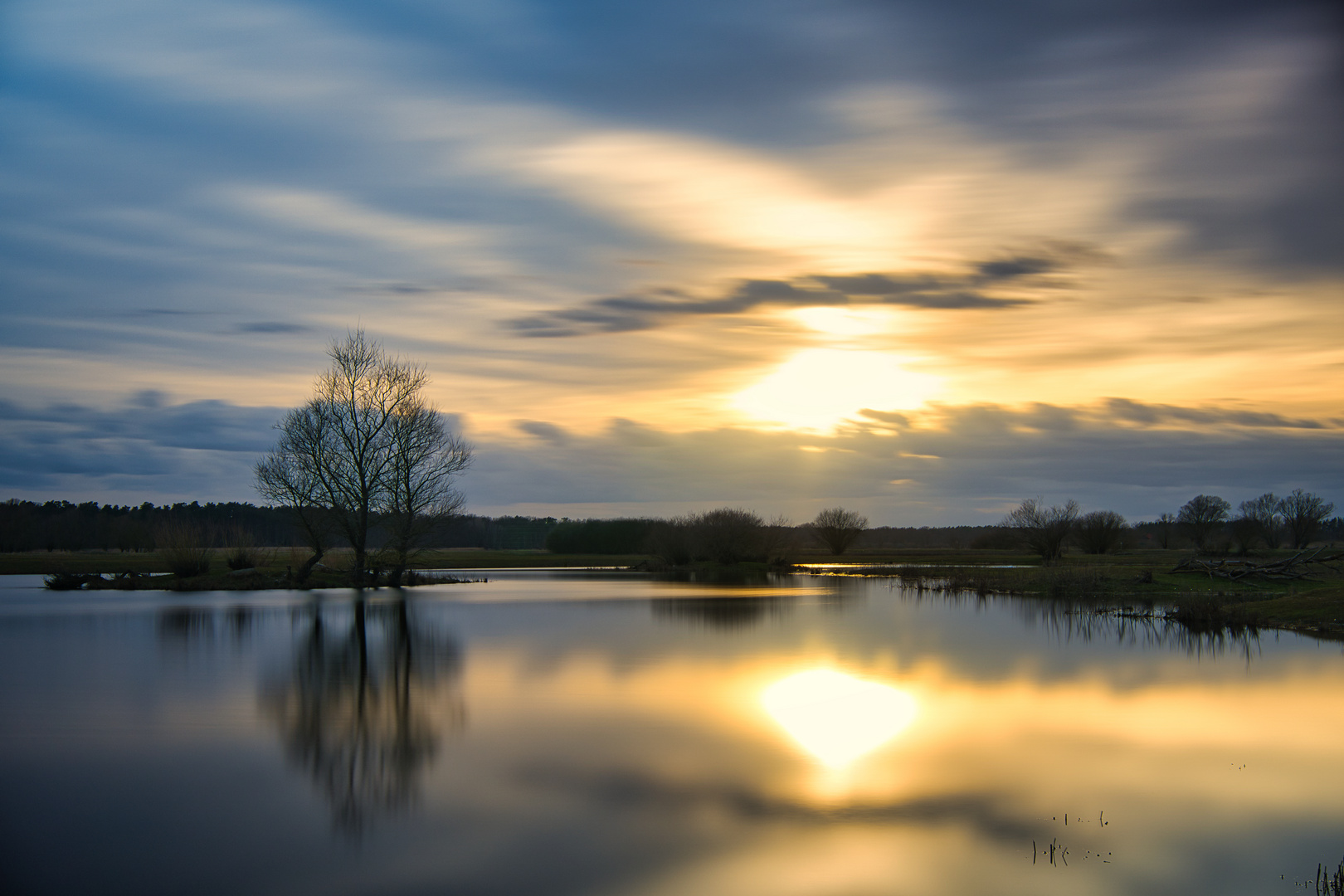 Sonnenuntergang in Gartow