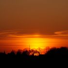 Sonnenuntergang in Gelsenkirchen Beckhausen