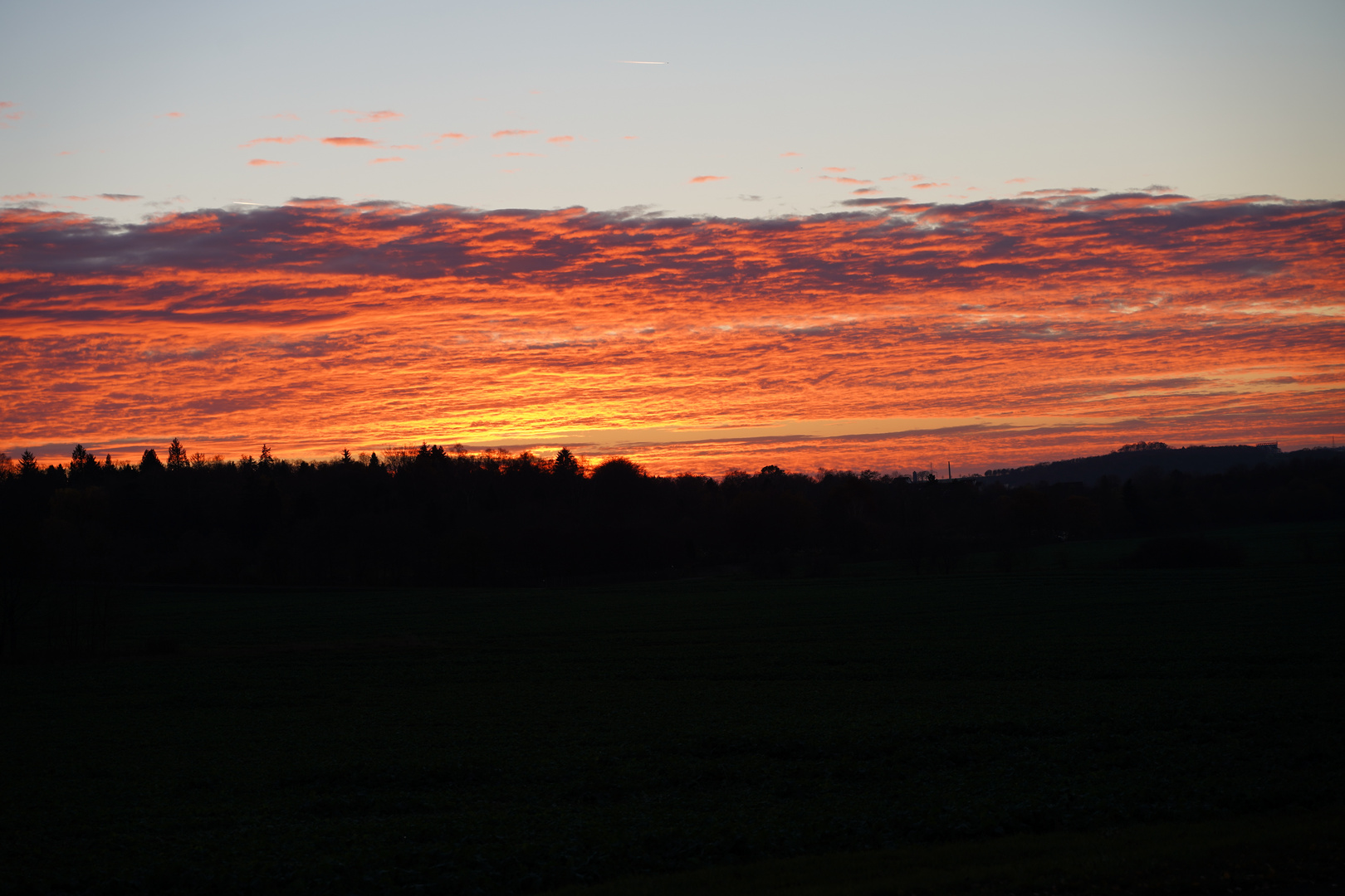 Sonnenuntergang in Gießen