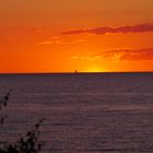 Sonnenuntergang in Gilleleje (Seeland, Dänemark)