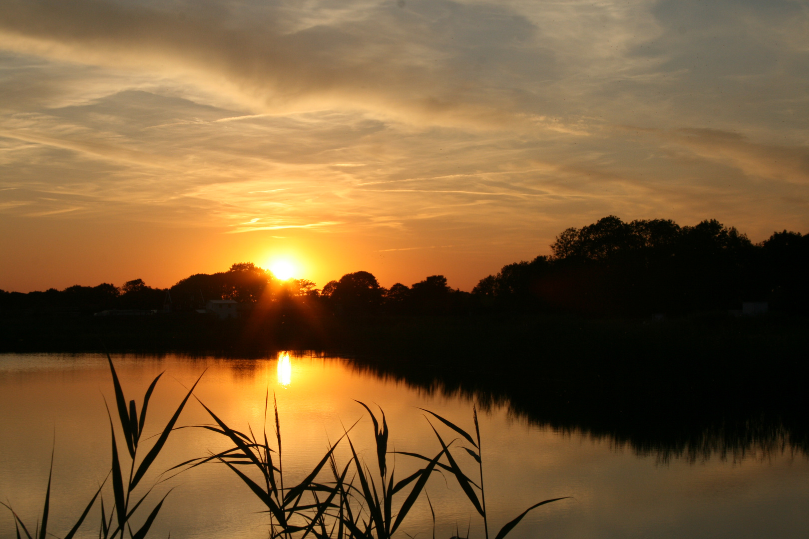 Sonnenuntergang in Githorn 