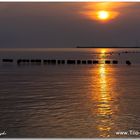 Sonnenuntergang in Glowe auf Rügen