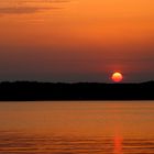 Sonnenuntergang in Glücksburg