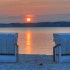 Sonnenuntergang in Glücksburg