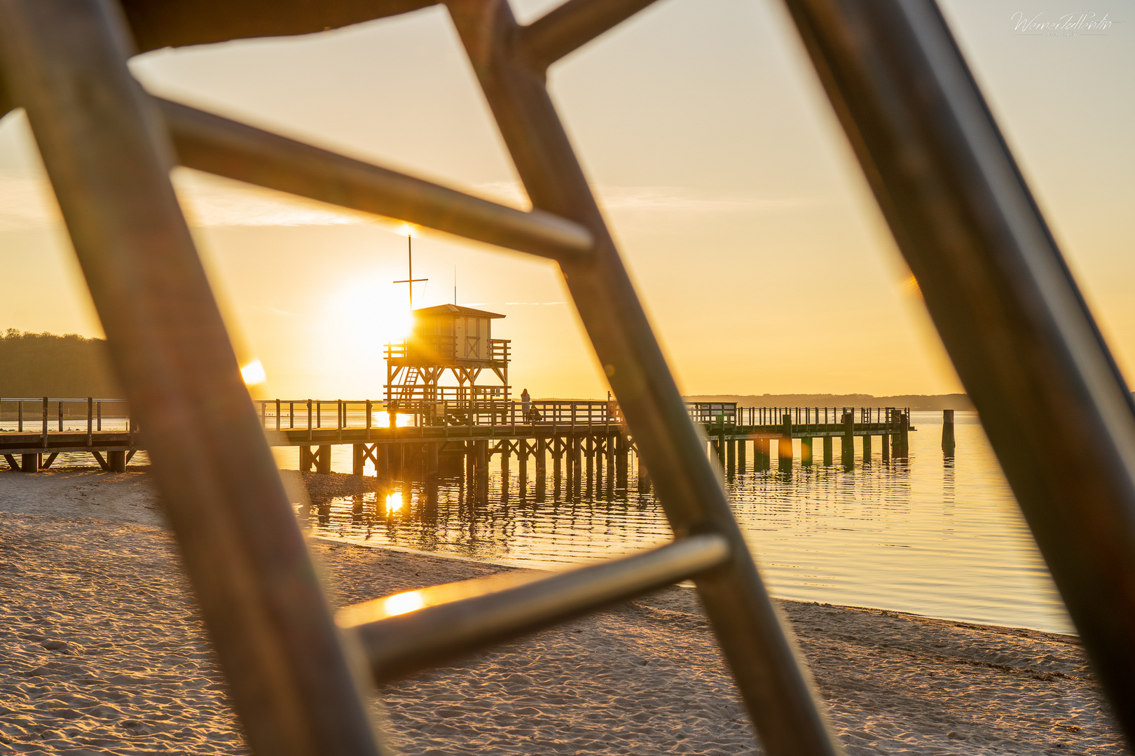 Sonnenuntergang in Glücksburg