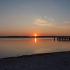 Sonnenuntergang in Glücksburg