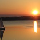 Sonnenuntergang in Glücksburg / Ostsee