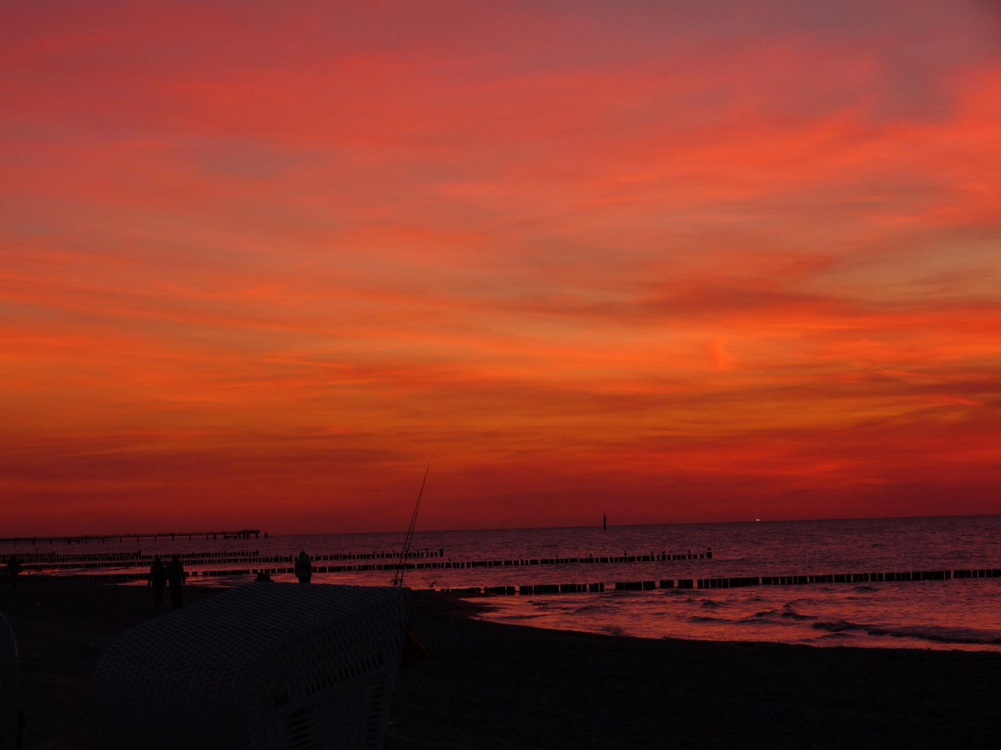 Sonnenuntergang in Graal Müritz