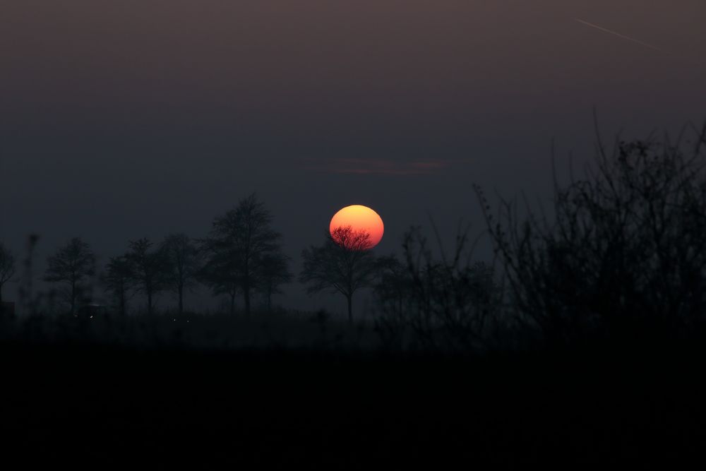 Sonnenuntergang in Greetsiel