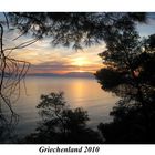 Sonnenuntergang in Griechenland