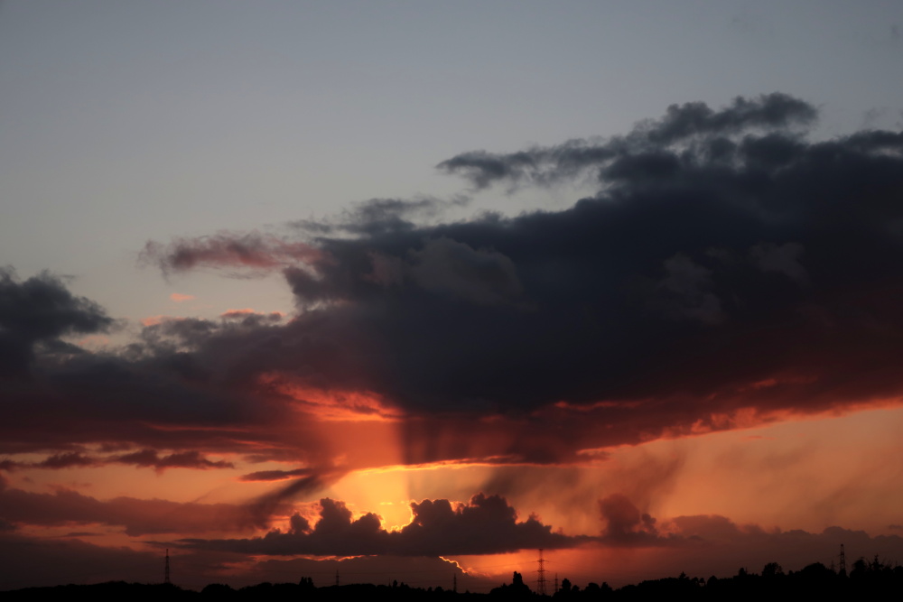 Sonnenuntergang in Groot-Bijgaarden - Bild 2