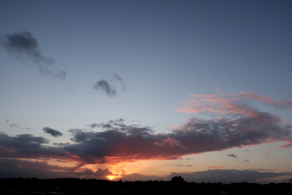 Sonnenuntergang in Groot-Bijgaarden - Bild 3