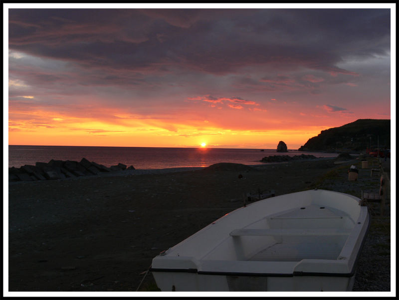 Sonnenuntergang in Guardia Piemontese Marina
