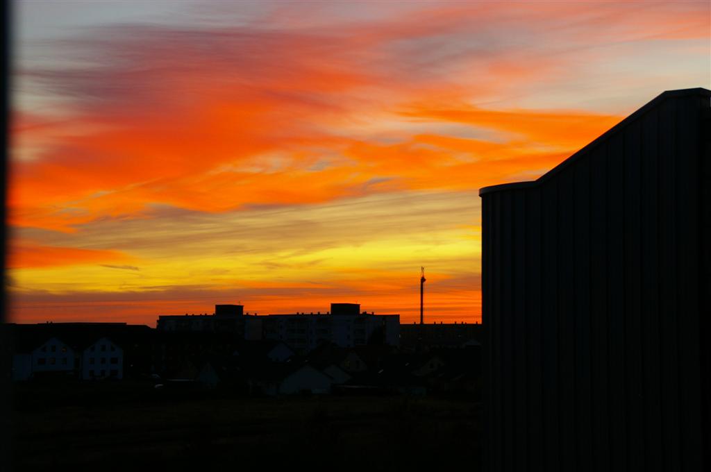 Sonnenuntergang in Güstrow