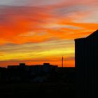 Sonnenuntergang in Güstrow