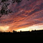 Sonnenuntergang in Gütersloh