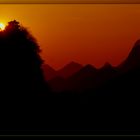 Sonnenuntergang in Guilin