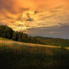 Sonnenuntergang in Haibach