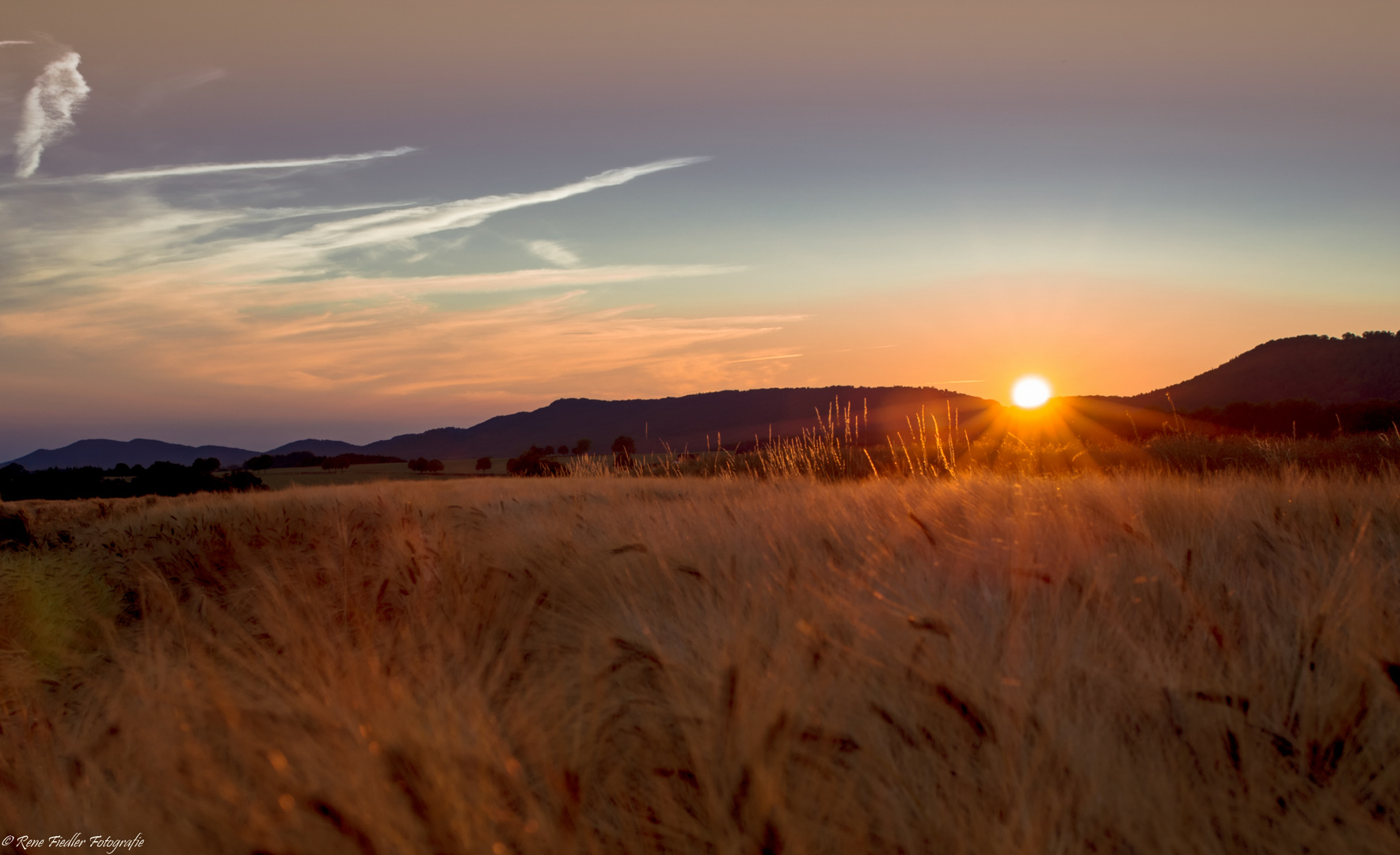 Sonnenuntergang in Hameln