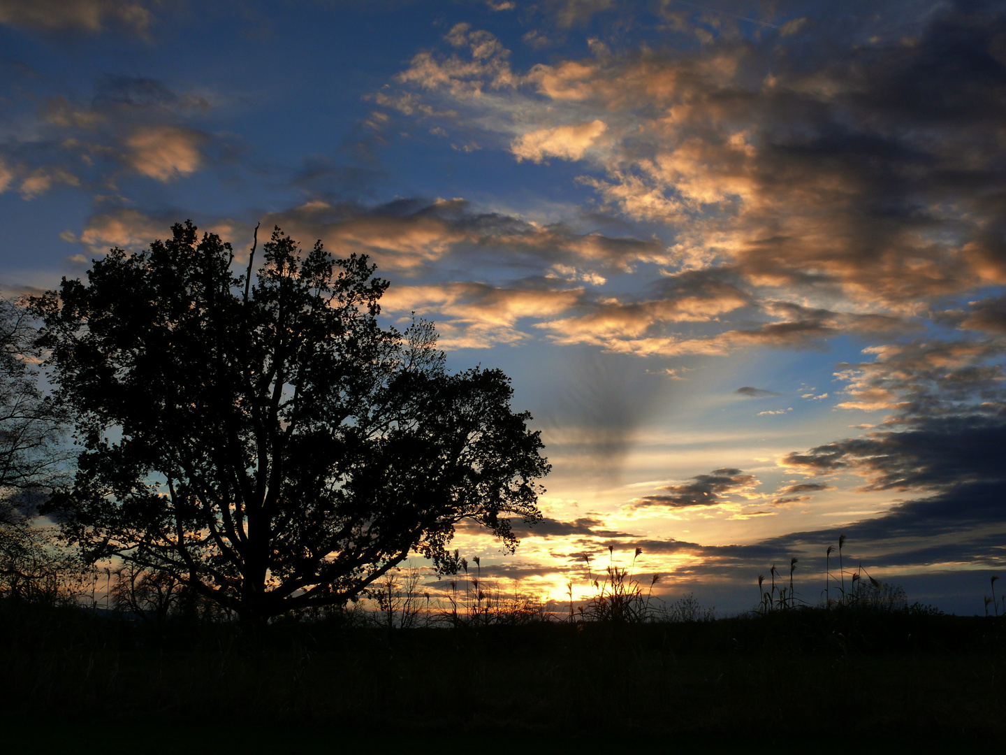 Sonnenuntergang in Hattenhofen